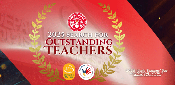 2025 Search for Outstanding Teachers [DM 283, s. 2025]